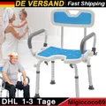 Produktbild: Duschstuhl Duschhocker Duschhilfe Badhocker Badhocker bis 150kg Belastbarkei!