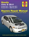Produktbild: Honda Civic (01-11): Does Not Include Information Specific to Cng or Hybrid Models (Hayne's Automotive Repair Manual)