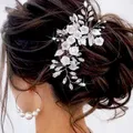 Produktbild: Hochzeit Haarschmuck - Blumen Kopfschmuck Braut Kopfbedeckung für Brautjungfe...