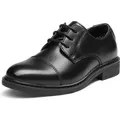 Produktbild: Bruno Marc Schnürhalbschuhe Jungen Anzugschuhe Derby Oxford Hochzeit Party Schuhe SCHWARZ SBOX211K Größe 26.5 (EUR) - Schwarz - 26,5