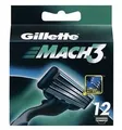Produktbild: Gillette Mach3 Rasierklingen 12 St. (8700216503372)