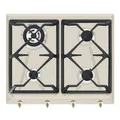 Produktbild: Smeg SRV864AVOGH2 Hafer Ebene Kochen Gas 60CM 4 Feuer Gittern Im aus Gusseisen