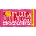 Produktbild: Chocolade Tony's Chocolonely melk karamel biscuit reep 180gr