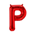 Produktbild: Folienballon Buchstaben 40 cm 80 cm Rot Luftballon Geburtstag Alphabet A-Z Feier