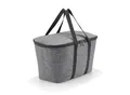 Produktbild: Reisenthel Kühltasche Coolerbag twist silver, Grau, Kunststoff, 44.5x24.5x25 cm, Freizeit, Campingzubehör, Campingausrüstung