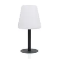 Produktbild: Smartwares Solar-Tischlampe – Dimmbar – Warmweißes Licht – Kabellose Tischlampe für den Innen- und Außenbereich – Zusätzlich per mitgeliefertem USB-Kabel aufladbar – OSL-50012