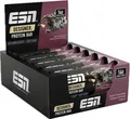 Produktbild: ESN Designer Bar Box  - Dark Chocolate Salted Almond - 12 x 45g- MHD 27.03.26