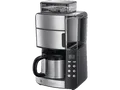 Produktbild: RUSSELL HOBBS 25620-56 Grind & Brew Digital Kaffeemaschine Edelstahl/Grau