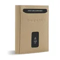 Produktbild: bugatti Secure Slim Mini Börse Spezial mit RV-Münzfach und RFID-Schutz aus Leder, beige