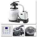 Produktbild: INTEX Sandfilter 7,9m³ Sandfilteranlage Salzwassersystem Chlorgenerator QX2100