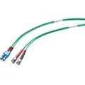 Produktbild: Siemens 6XV18435EH100AB0 Glasfaser LWL Anschlusskabel Grün 50/125 μ Multimode OM2