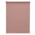 Produktbild: LICHTBLICK Verdunklungsrollo - altrosa - klemmbar - 80x150 cm