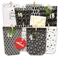 Produktbild: Amari befüllbarer Adventskalender AMARI® Adventskalender Tüten zum Befüllen mit Klammern