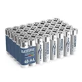 Produktbild: ANSMANN AA LR6 1.5V Alkaline-Batterien für Küchenwaagen, Fernbedienungen, Tastaturen, Uhren, Wecker, Controller, Deko, Taschenlampen, Vorratspackung mit 40 Stück, Design kann abweichen