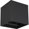 Produktbild: GLOBO 34168B VERONIKA Außenleuchte Aluminium Druckguss schwarz, 2x LED - Schwarz