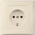 Produktbild: Elso 265024 Steckdose 16A Vollplatte, Joy Steckklemme, reinweiß