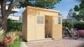 Produktbild: Gartenhaus aus Holz Alster 2 245x125 cm Bausatz Schuppen Gerätehaus Topseller