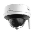Produktbild: Hikvision IP 4 Megapixel Kuppel / 2,8 mm Linse / 30 MTS IR/Outdoor IP66 / WLAN/WDR 120 dB/Unterstützt Micro SD/H.265+ / Interbuilt Mikrofon und Lautsprecher