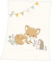 Produktbild: Babydecke Waldfreunde, Baby Best, mit niedlichem Tiermotiv, Kuscheldecke