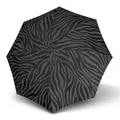 Produktbild: Knirps A.200 Medium Duomatic Regenschirm Zebra Black schwarz grau Neu