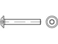 Produktbild: 200 x Flachkopfschrauben mit Innensechskantund Bund ISO 7380 -2 A 2 M 8 x 12 A 2