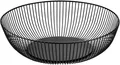 Produktbild: CHJIEJIE Obstschalen Metalldraht Schwarz 27.5x9 cm Obstschale Schwarz Obstkor...