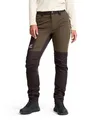 Produktbild: RevolutionRace Rambler Lightweight Pants für Damen, Robuste und leichte Wanderhose für draußen, Mud/Espresso, L
