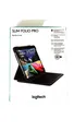 Produktbild: (G1) Logitech Slim Folio Pro iPad Hülle Kabellose Bluetooth Tastatur ES QWERTY
