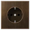 Produktbild: Jung ME1520AT Schutzkontakt-Steckdose, 16 A 250 V ~, Messing, Serie LS, Messing antik