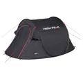 Produktbild: High Peak Wurfzelt Wurfzelt Vision 3 (schwarz, freistehend)