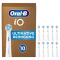 Produktbild: Oral-B iO Ultimative Reinigung Aufsteckbürsten für elektrische Zahnbürste, 10 Stück, ultimative Zahnreinigung, Zahnbürstenaufsatz für Oral-B Zahnbürsten, briefkastenfähige Verpackung