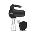 Produktbild: KitchenAid Handmixer kabellos - Go Cordless - Mit 7 geschwindigkeiten und soft start - 2 Edelstahl turborührbesen - 60 Minuten Nutzungsdauer pro Ladung - Schwarz - Mit Akku