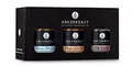 Produktbild: Ankerkraut Geschenkset Best Of Ankerkraut, mit Pommes Salz, Magic Dust BBQ Rub und Pfeffer Symphonie, drei Gewürzgläser im Sichtfenster Karton