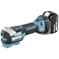 Produktbild: Makita DTM52T1JX2 Akku-Multifunktionswerkzeug 18V / 5,0 Ah, 1 Akku + Ladegerät + 44-teiliges Zubehör-Set im MAKPAC, Petrol