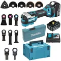 Produktbild: makita DTM52T1JX2 Akku-Multifunktionswerkzeug 18,0 V, mit 1 Akku