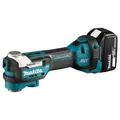 Produktbild: Makita Akku-Multifunktionswerkzeug 18V DTM52T1JX2, 1x5,0+Ladegerät + Zubehör-Set