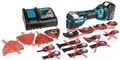 Produktbild: Makita DTM52T1JX2 Multifunktions-Akkuwerkzeug 18 V/5,0 Ah