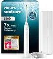 Produktbild: Philips Sonicare 5500 HX7110/02 Schallzahnbürste Reiseetui Drucksensor Weiß ➖