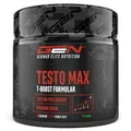 Produktbild: Testo MAX - 270 Kapseln - Extra stark: Hochdosiert mit 7320 mg pro Tagesportion - Mit Aminosäuren + Pflanzenextrakten - Tribulus + Maca-Extrakt + Boron + D-Asparaginsäure - Vegan