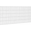 Produktbild: Floraworld Doppelstabmattenzaun Stärke 6/5/6 Verzinkt 103 cm x 251 cm