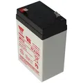 Produktbild: Yuasa NP4-6 Akku Blei PB 6 Volt 4Ah Faston 4,8mm