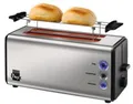 Produktbild: UNOLD 38915 Toaster Onyx Duplex Schwarz-Edelstahl Doppellangschlitz-Toaster