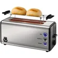 Produktbild: Unold 38915 Toaster Onyx Duplex Schwarz-edelstahl Doppellangschlitz-toaster Toaster & Sandwichmaker