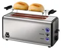 Produktbild: UNOLD 38915 Toaster Onyx Duplex Schwarz-Edelstahl Doppellangschlitz-Toaster