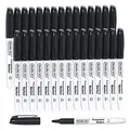 Produktbild: Permanent Marker fein 30 Permanent Marker schwarz mit feiner Spitze wasserfes...