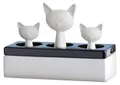 Produktbild: WENKO Luftbefeuchter Katzenfamilie Keramik Diffuser Humidifier Raum Luft