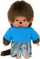 Produktbild: Monchhichi Junge mit Jeans 20cm, Sekiguchi SEKIGUCHI