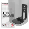 Produktbild: Sound bass ONE, ONE Gen 2, ONE SL & Play:1 Wandhalterung, schwarz, kompatibel mit Sonos ONE, ONE Gen 2, ONE SL & PLAY1 Lautsprecher
