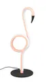 Produktbild: Reality Leuchten LED Tischleuchte Ingo R54581193, Metall Pink, 6 Watt LED