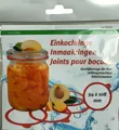 Produktbild: Deti Einkochringe rot 10er 94x108 Rillengläser